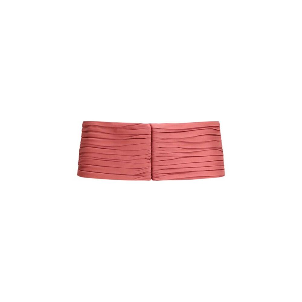 Valentino Garavani Women Satin Pleated Waist Belt